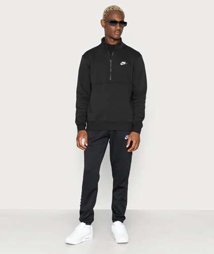 ست سویشرت نیم زیپ و اسلش نایکی club fleece